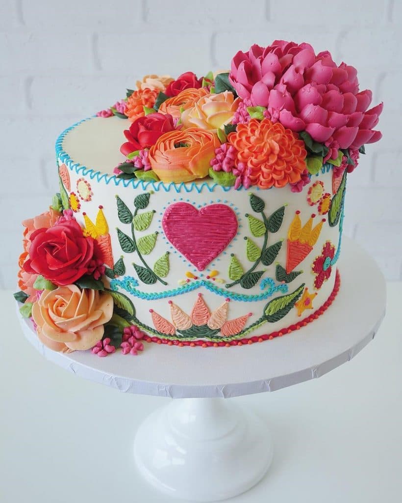 Pasteles bordados Leslie Vigil te traerá alegría #10 | Su belleza: