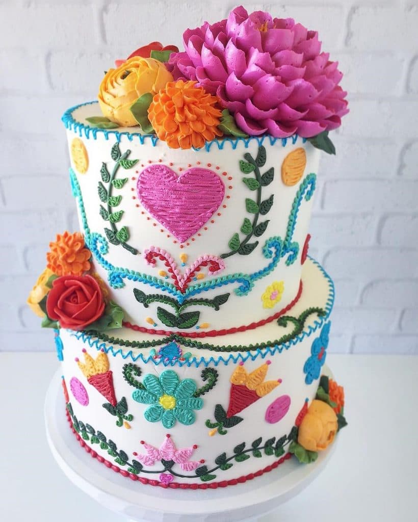Pasteles bordados Leslie Vigil te traerá alegría #5 | Su belleza: