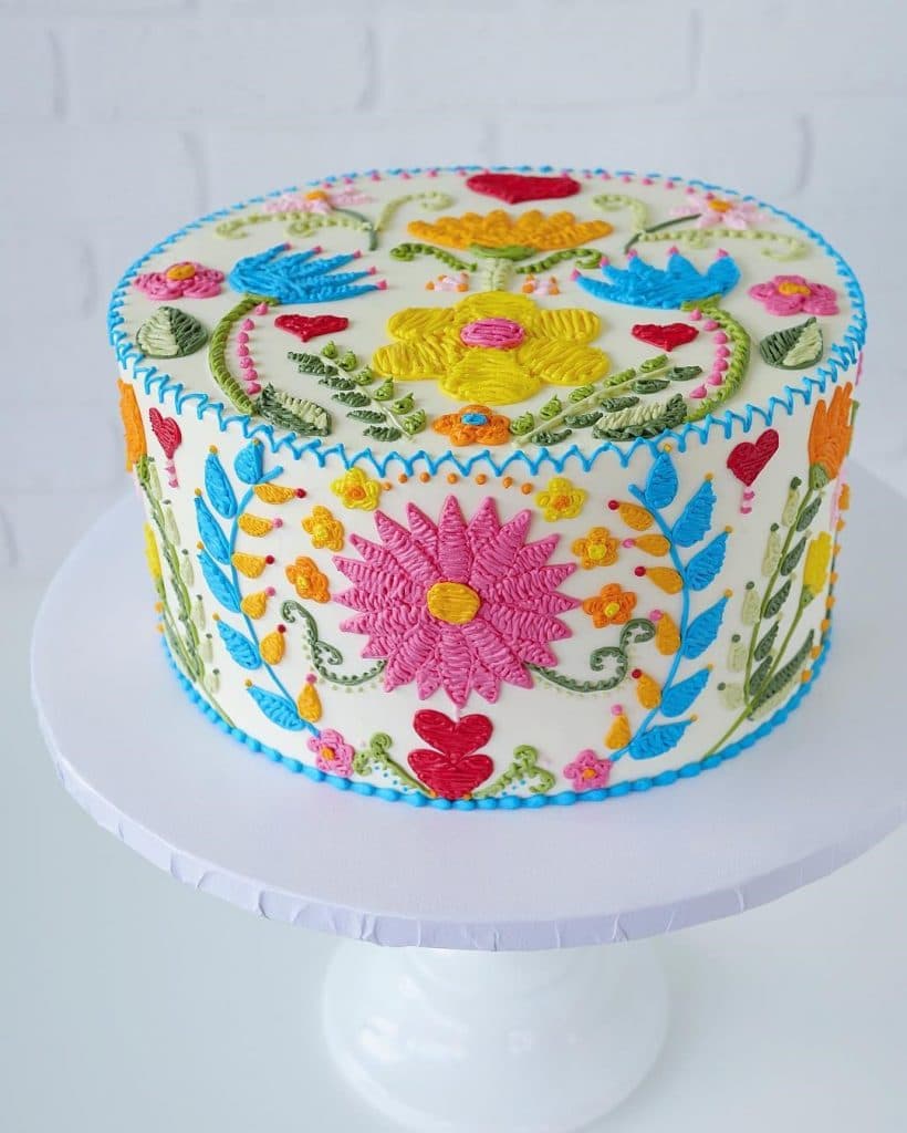 Pasteles bordados Leslie Vigil te traerá alegría #6 | Su belleza: