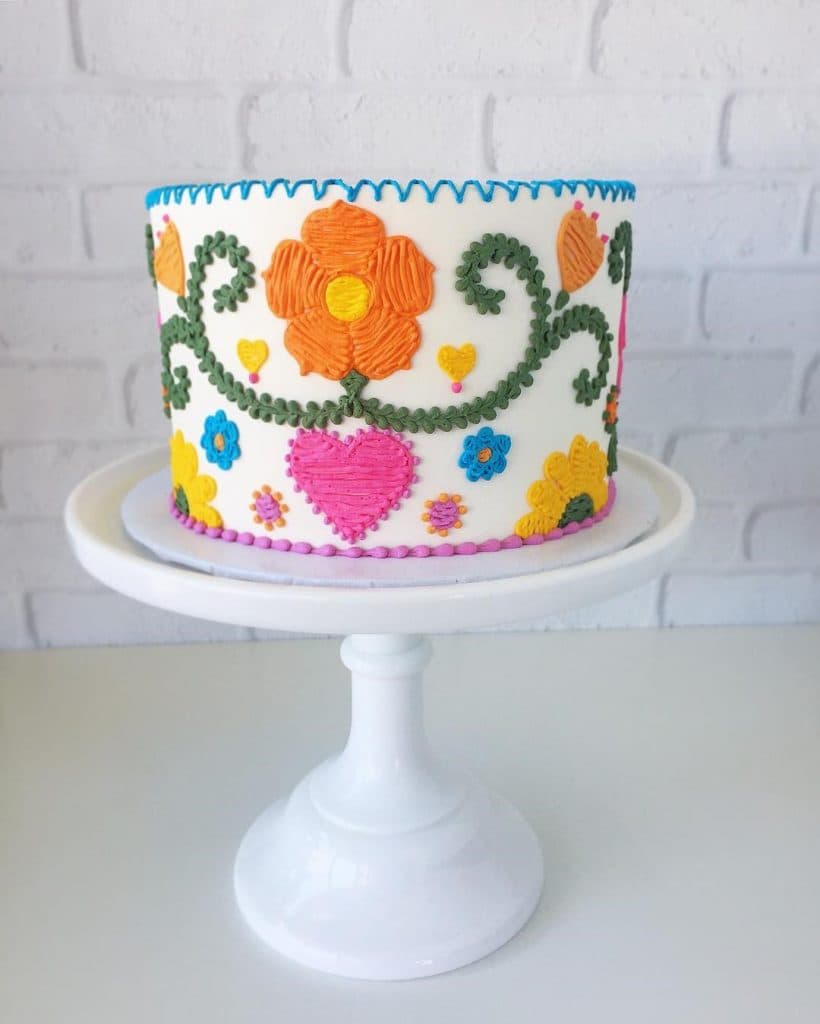 Pasteles bordados Leslie Vigil te traerá alegría #7 | Su belleza: