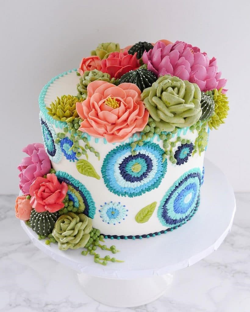 Pasteles bordados Leslie Vigil te traerá alegría #9 | Su belleza: