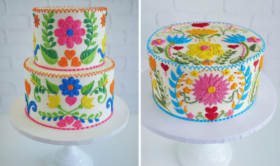 Los pasteles decorados de Leslie Vigil te llenarán de felicidad.
