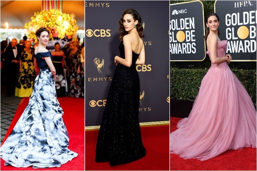 Emmy Rossum | 11 poses de celebridades famosas que probablemente nunca hayas notado | su belleza