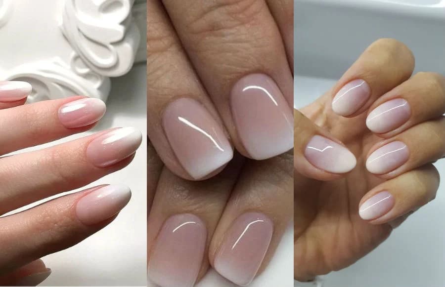 Manicura francesa Ombre |: 8 ideas frescas de manicura francesa | su belleza