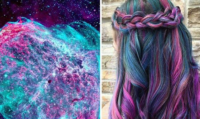 10 asombrosas propuestas de coloración galáctica para el cabello que debes probar en 2020.