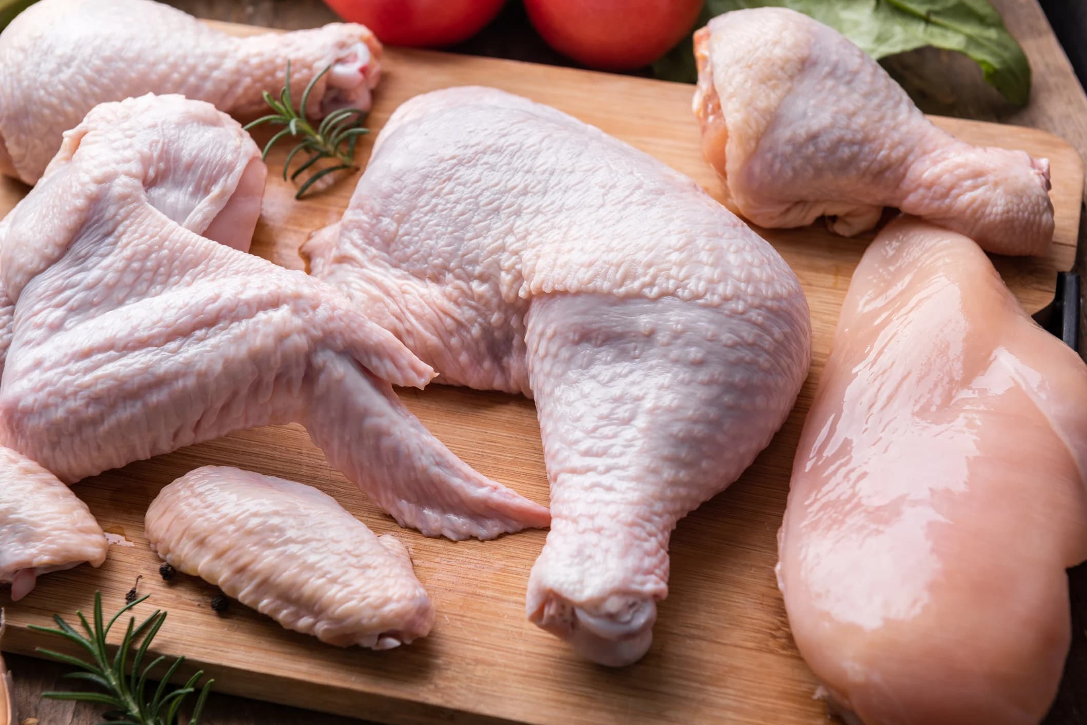 La parte más perjudicial del pollo que hay que evitar.