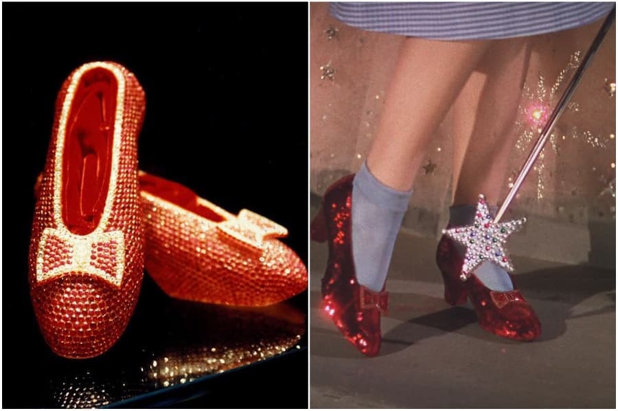 Zapatillas de rubíes de Harry Winston: 3 millones de dólares | 9 zapatos más caros de todos los tiempos | su belleza