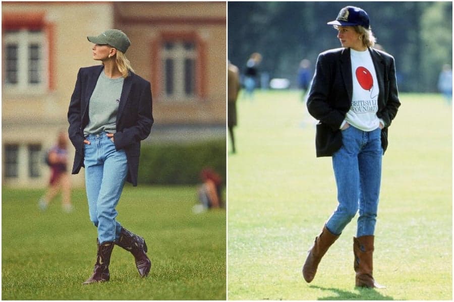 Hailey Bieber obtiene vibraciones de la princesa Diana en su sesión de fotos de Vogue n.° 5 | su belleza
