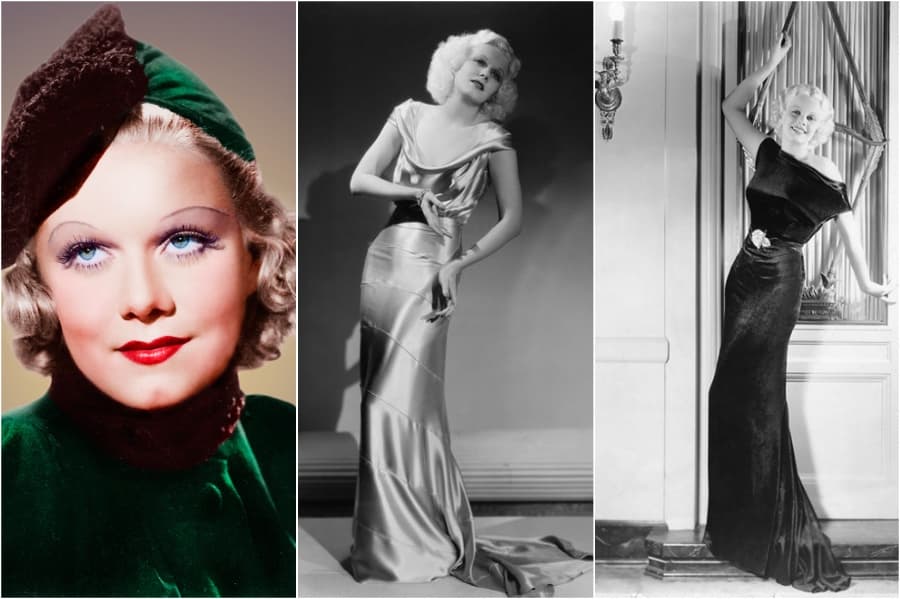 Jean Harlow |: 10 iconos de estilo de los años 30 y 40 | su belleza