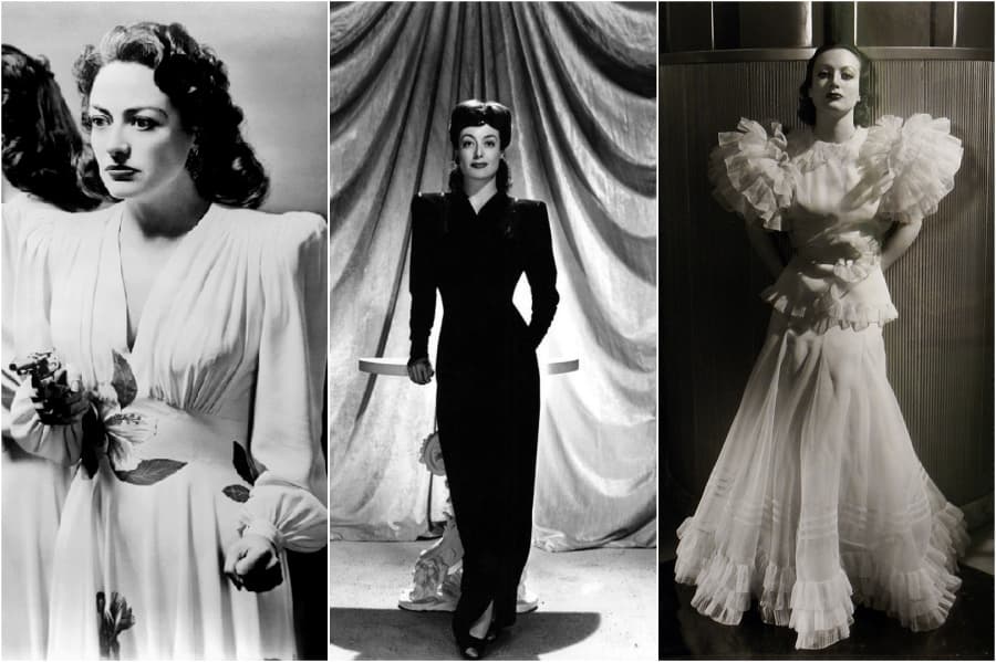 Joan Crawford |: 10 iconos de estilo de los años 30 y 40 | su belleza