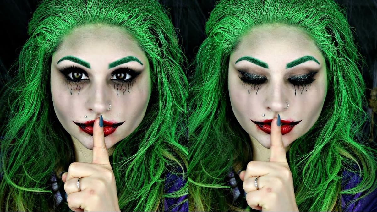 Joker |: 11 ideas de maquillaje de Halloween geniales y aterradoras para probar este año | Su belleza: