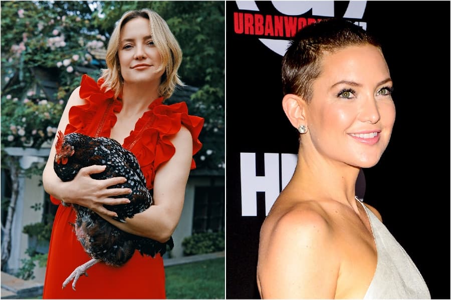 Kate Hudson |: 15 estrellas que se afeitaron la cabeza y lucieron | su belleza