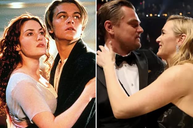Encantadora compañía: Kate Winslet y Leonardo DiCaprio.
