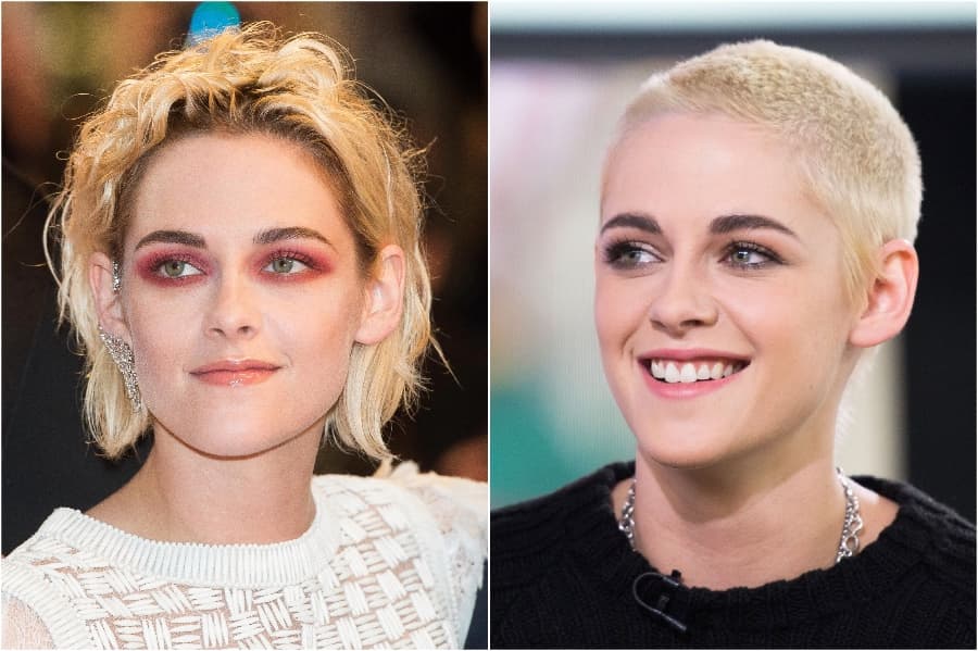 Kristen Stewart |: 15 estrellas que se afeitaron la cabeza y lucieron | su belleza