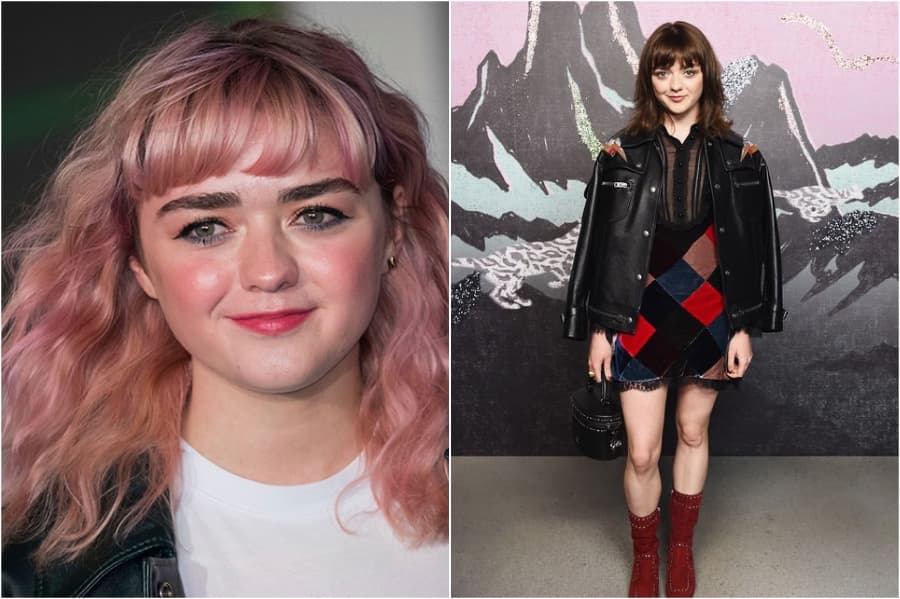 Maisie Williams | Cambios en la imagen de celebridades que no recordamos | su belleza