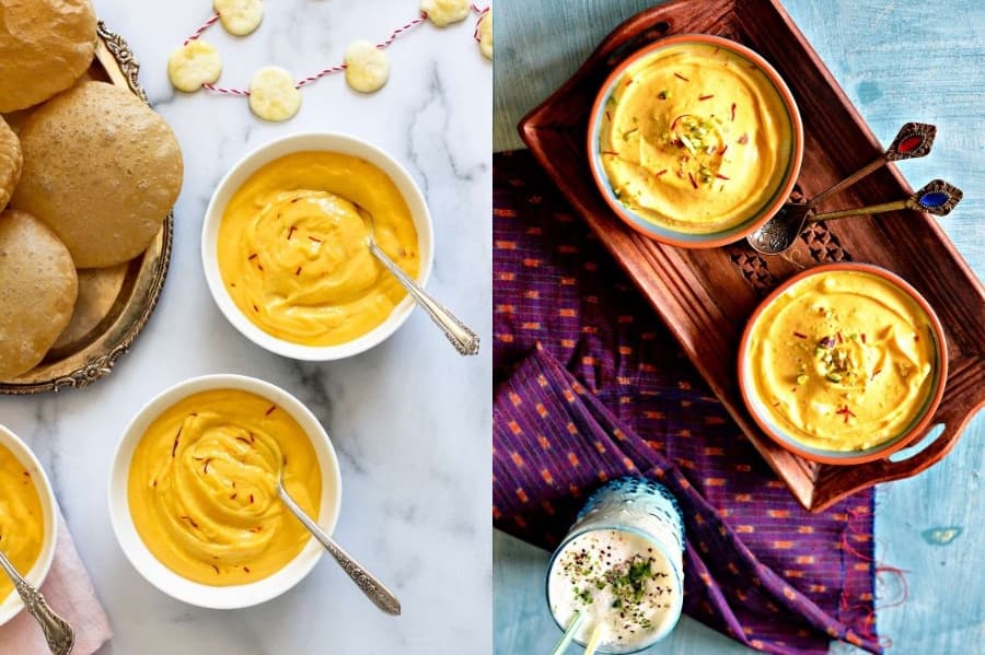 Mango Shrikhand |: 12 mejores postres indios | su belleza