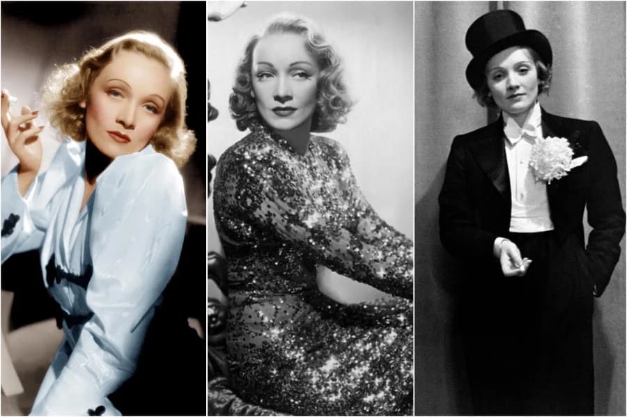 Marlene Dietrich |: 10 iconos de estilo de los años 30 y 40 | su belleza