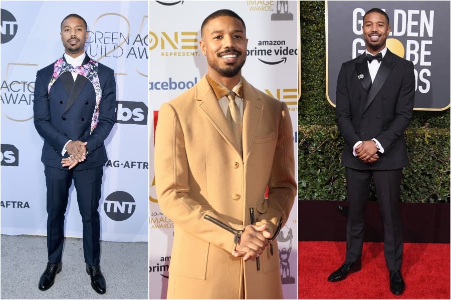 Michael B. Jordan |: 11 poses de celebridades famosas que probablemente nunca hayas notado | su belleza