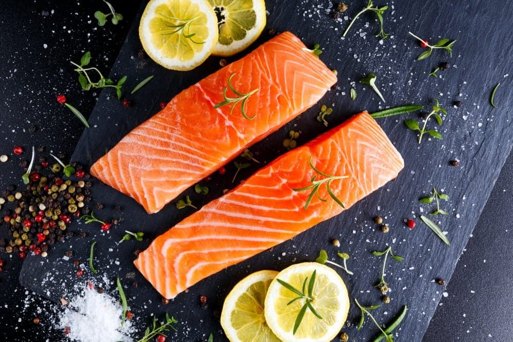 Lleno de proteínas 7 beneficios para la salud del salmón | su belleza