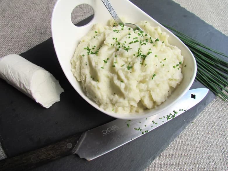Puré de coliflor con queso de cabra | 8 ideas de platos vegetarianos para la mesa de Acción de Gracias |: Su belleza