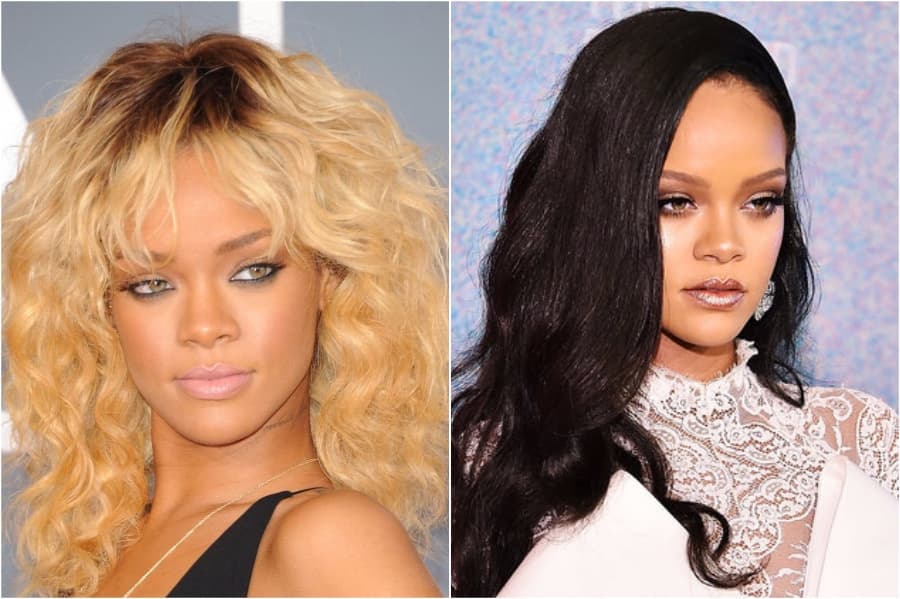 Rihanna | Cambios en la imagen de celebridades que no recordamos | su belleza