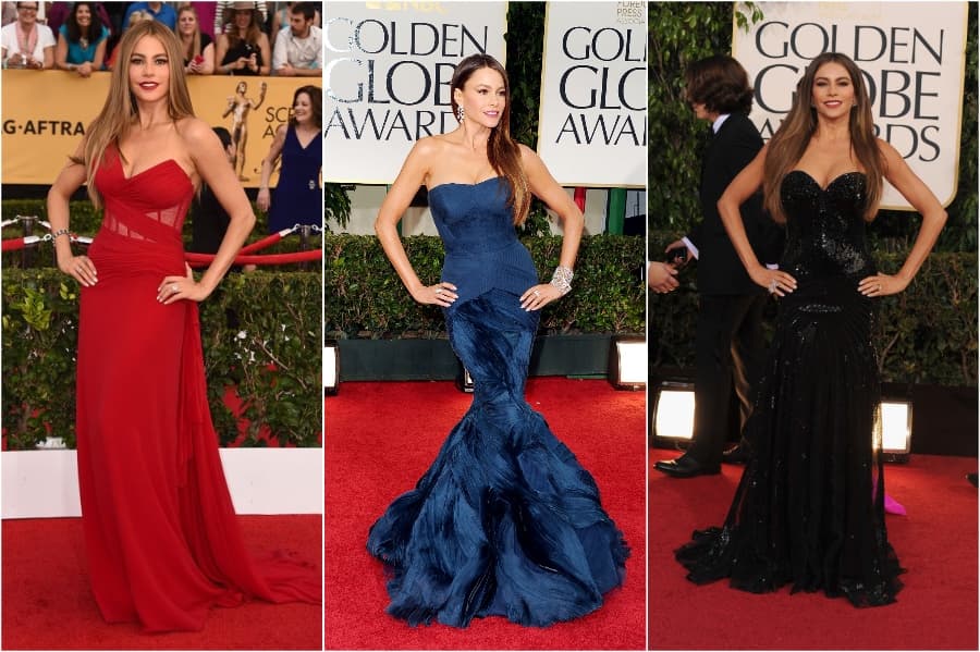 Sofía Vergara |: 11 poses de celebridades famosas que probablemente nunca hayas notado | su belleza