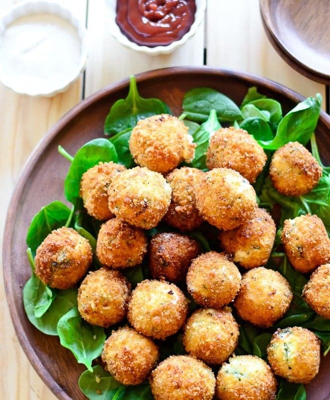 Bocaditos de espinacas y alcachofas asadas | 10 mejores recetas para noches de cine | su belleza