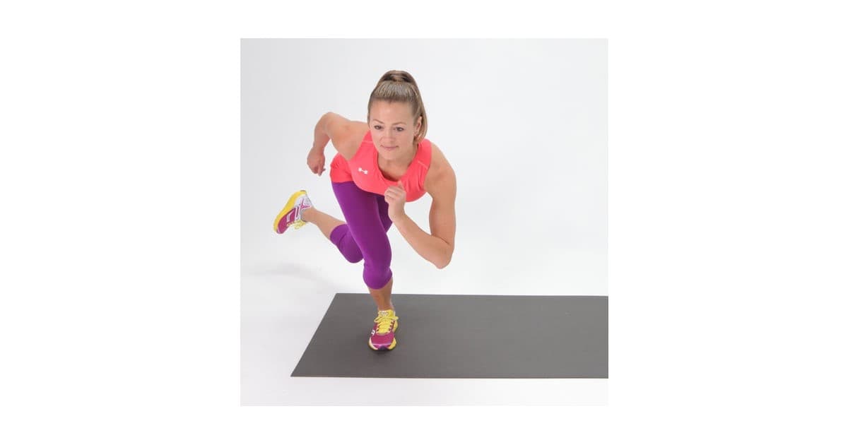 Patinador estacionario | 12 entrenamientos HIIT para rodillas dañadas | su belleza