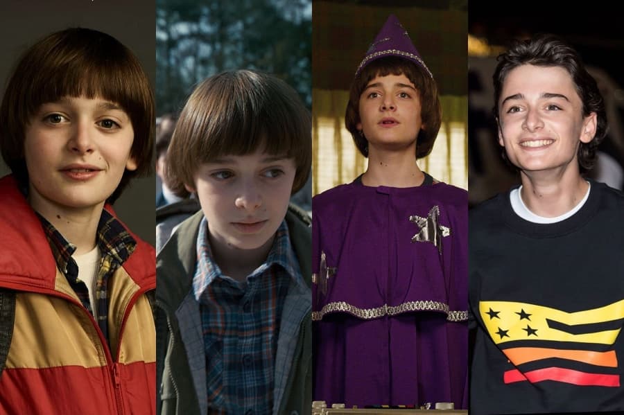 Will - Noah Schnapp | Cosas más extrañas elegidas después y ahora |: Su belleza