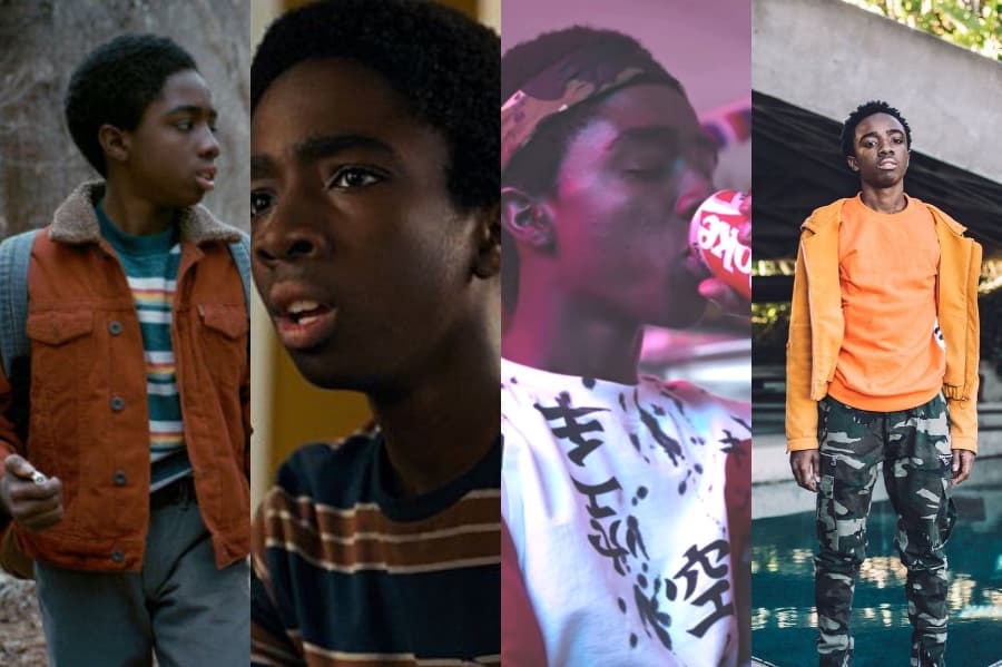 Lucas – Caleb McLaughlin | Cosas más extrañas elegidas después y ahora |: Su belleza