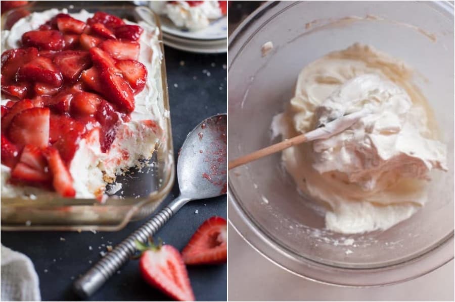 Strawberry Angel Food Lush |: 6 mejores recetas de fresas para probar este verano | su belleza
