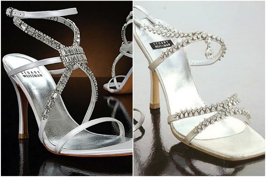 Stilettos Stuart Weitzman Platinum Guild: 1,09 millones de dólares | 9 zapatos más caros de todos los tiempos | su belleza