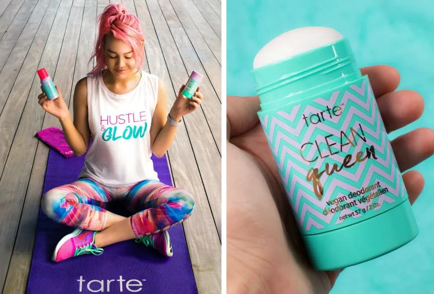 Desodorante vegano Tarte Cosmetics Clean Queen |: 10 mejores desodorantes naturales para mujeres | su belleza