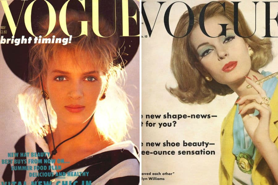 Uma Thurman y Nena von Schlebrugge