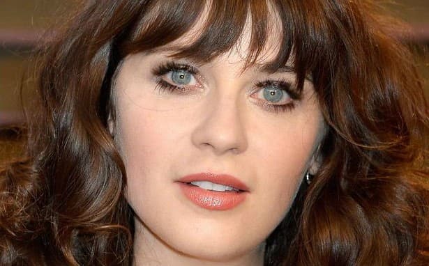 Zooey Deschanel |: 10 actrices con los ojos más bellos Su Belleza