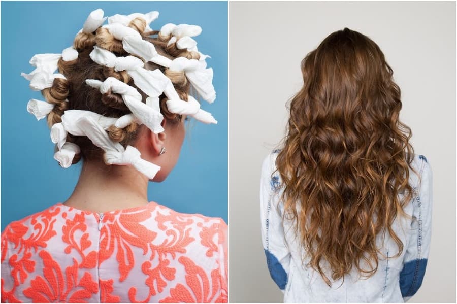 Rizos de trapo sin calor | 7 consejos de belleza de tu abuela | su belleza