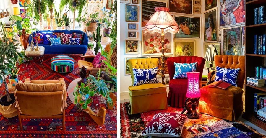 Decoración boho chic para el hogar que nos deja sin aliento.