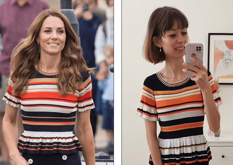 Mujer invierte miles en ropa para asemejarse a Kate Middleton.