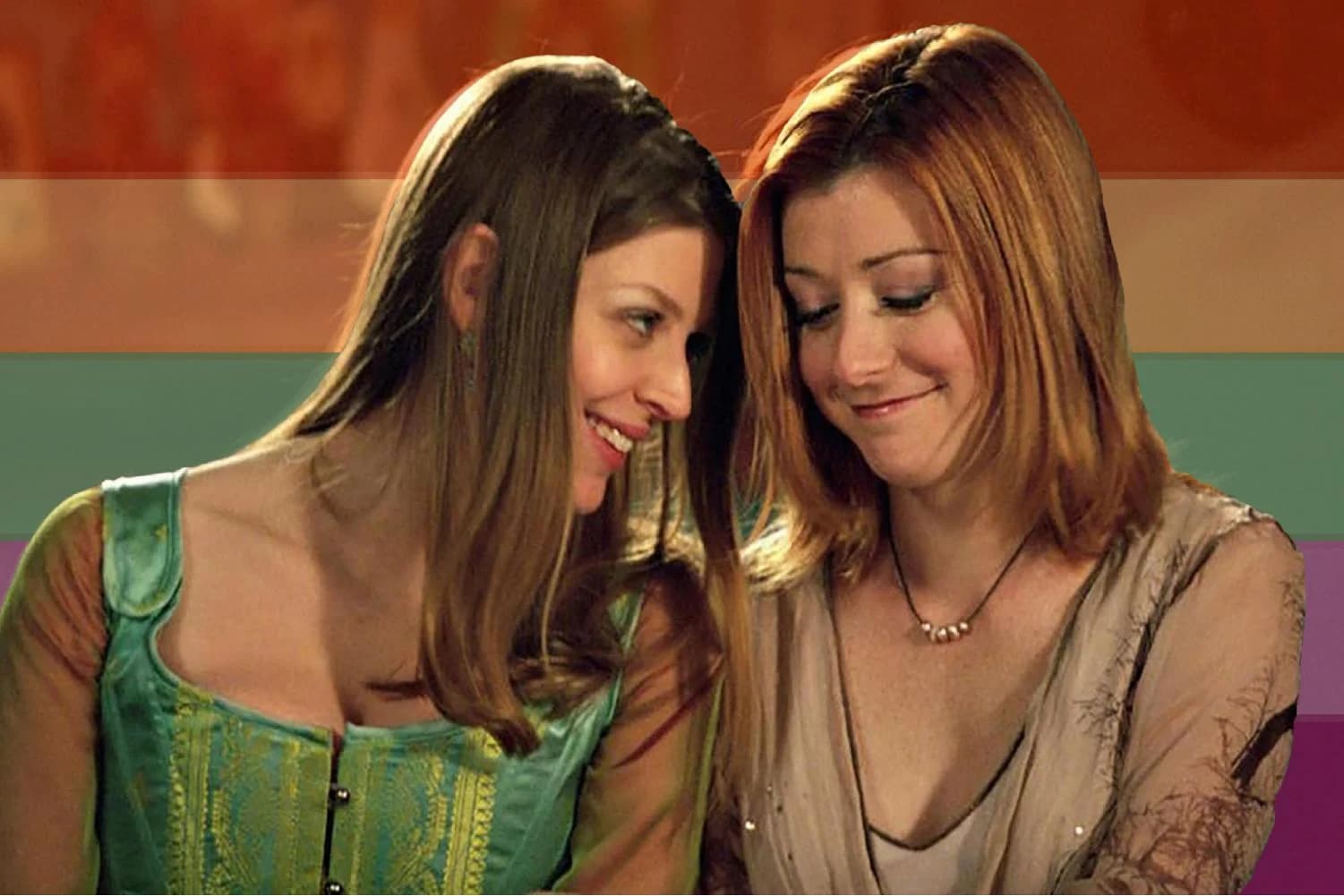 Los 5 romances lésbicos más apasionantes en la historia de la televisión.