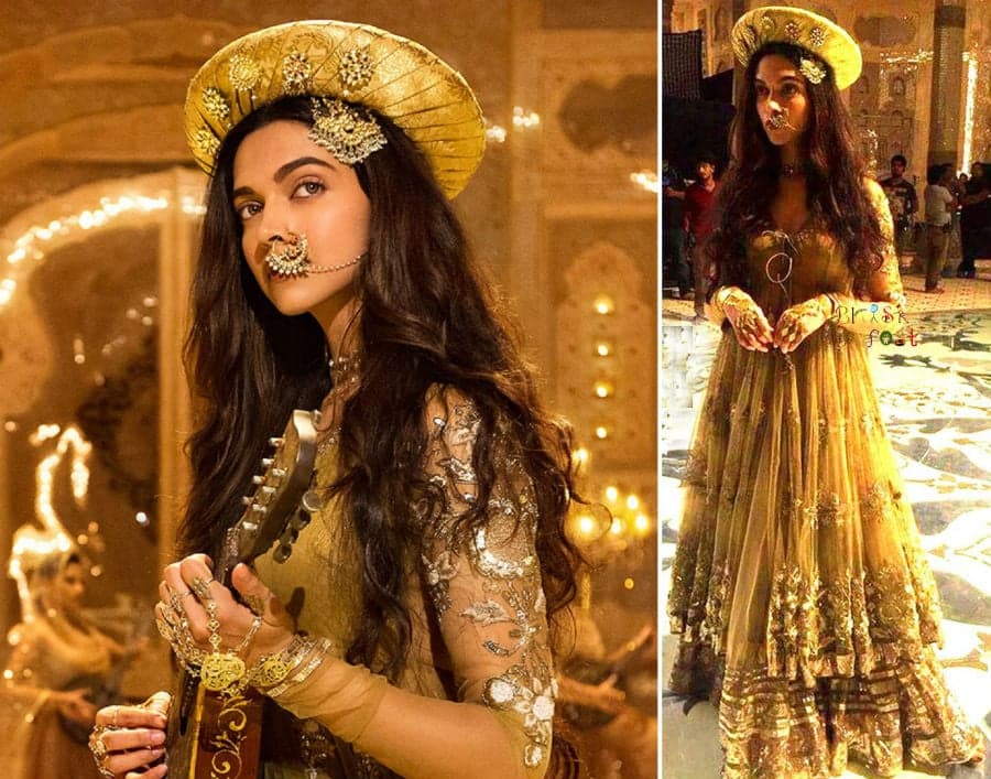 Deepika Padukone como Mastani | Su belleza: