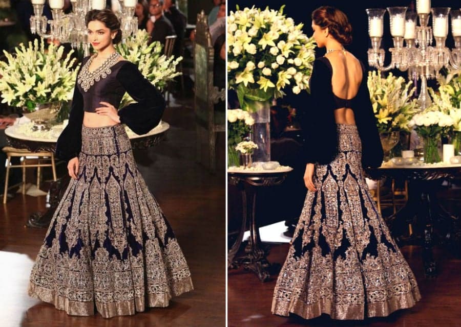 Look de Deepika Padukone Manish Malhotra |: HerBeauty: 