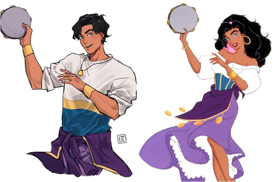 ¿Y si las princesas de Disney fueran pequeñas?