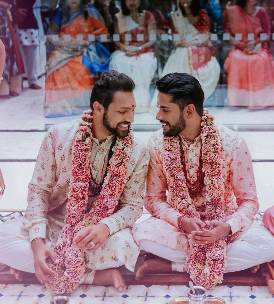 Pareja gay captura hermosa boda tradicional india #3 | su belleza