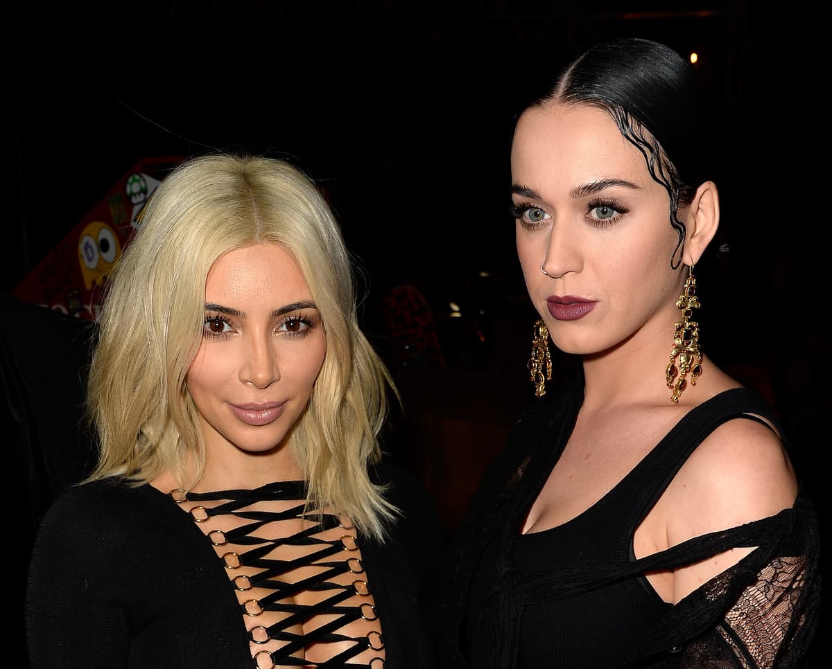 Katy Perry con Kim K | 15 datos interesantes sobre Katy Perry que nunca supiste | su belleza
