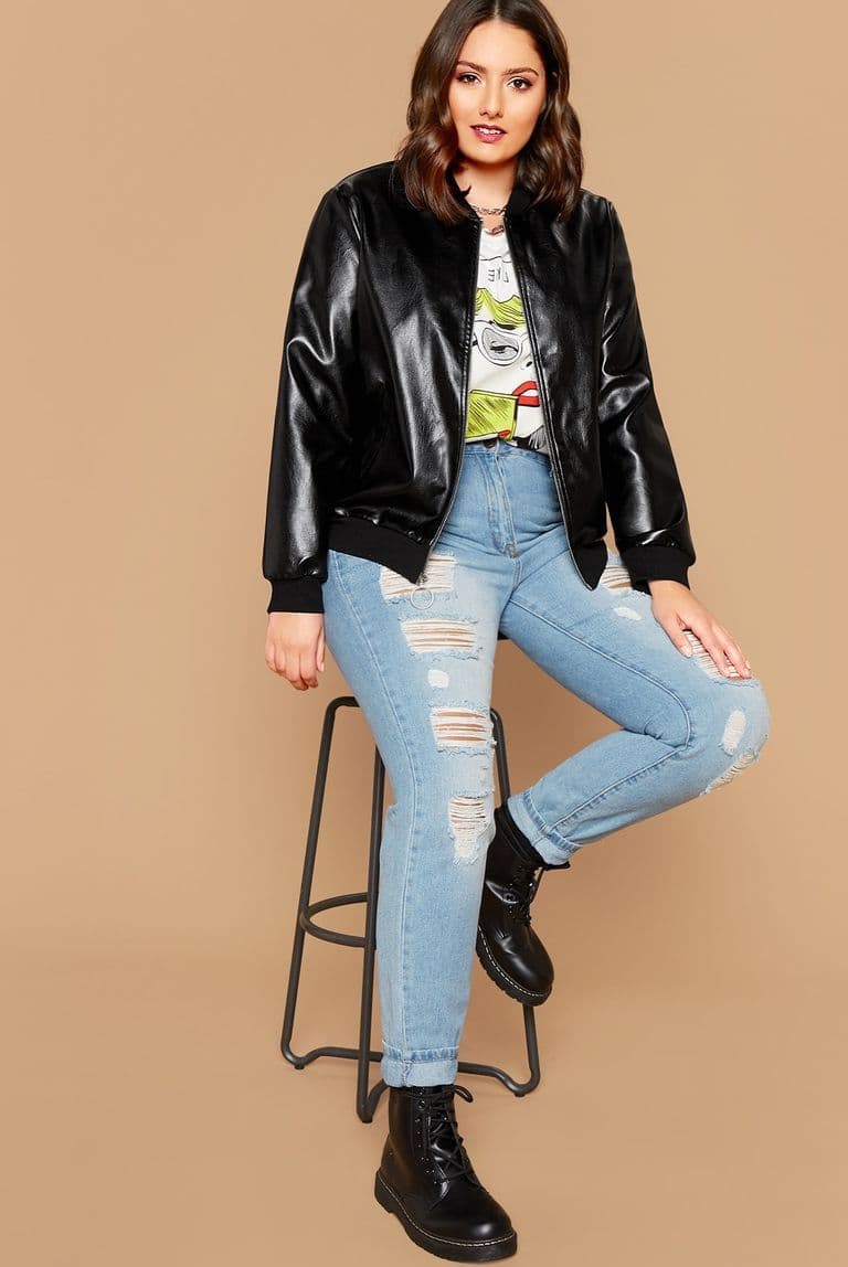 Un look casual clásico: Las 9 mejores ideas para combinar con chaqueta de cuero |: Su belleza