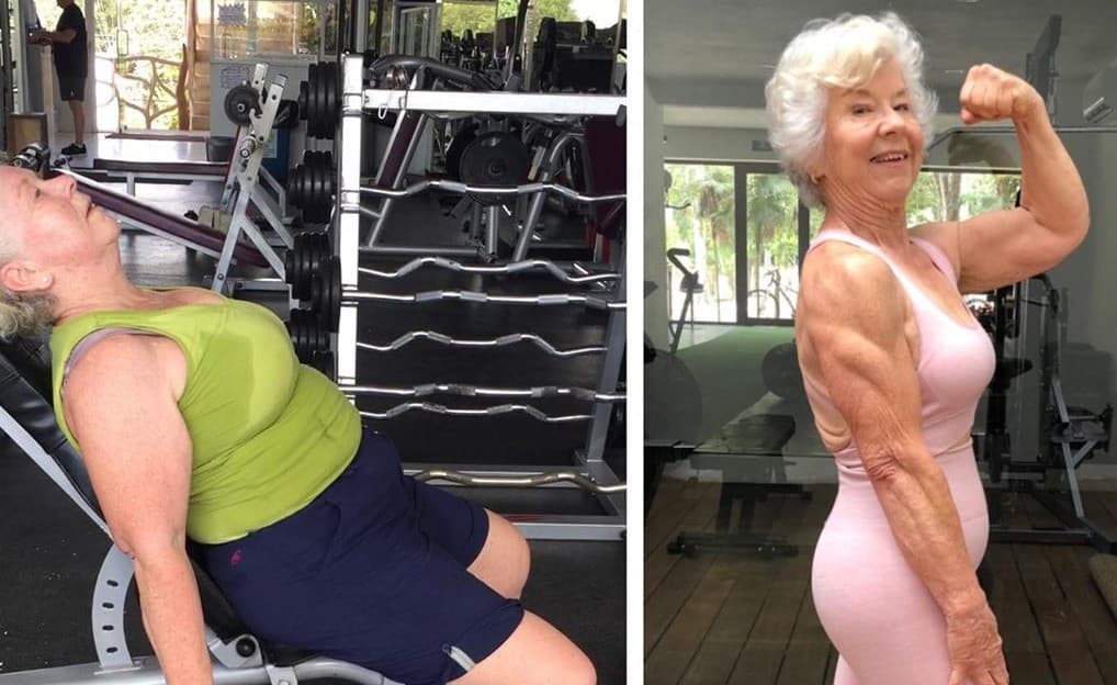 El entusiasta del fitness de 74 años que desafía el paso del tiempo.