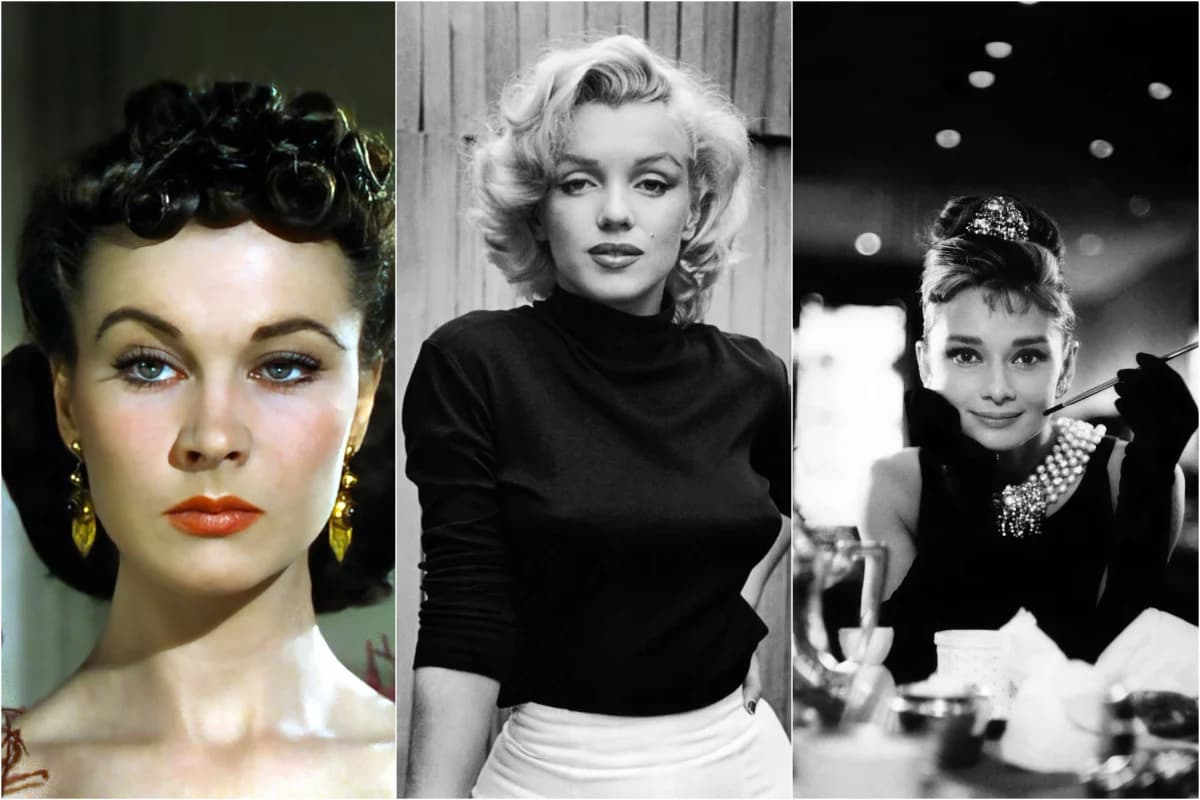 Las 10 grandes "divas" de la era dorada de Hollywood.