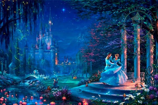 increíbles pinturas de Disney