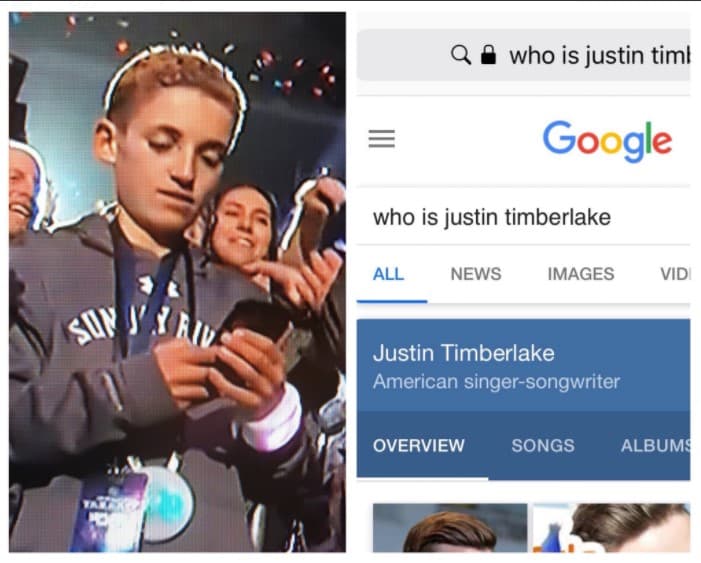 "Selfie Kid" robó Super Bowl 2018.