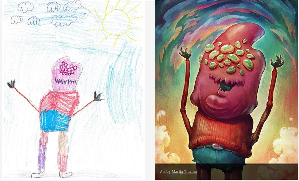 Child-Monster-doodles-Turn-shock-ilustraciones -04